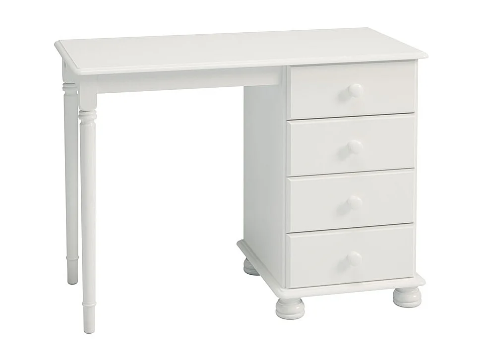 Richard bureau met 4 lades, wit.