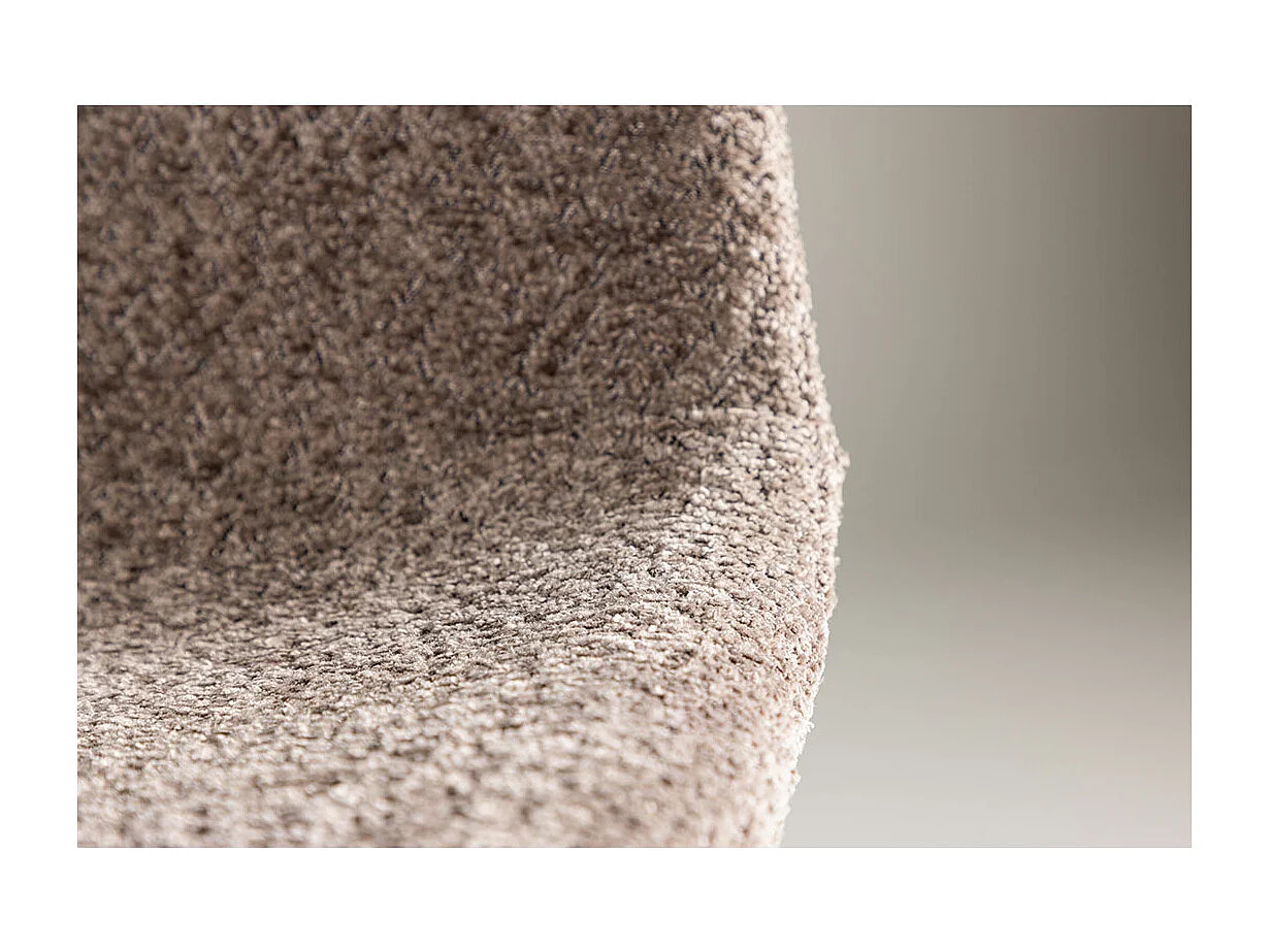 Polar Esszimmerstuhl Bouclé grau.