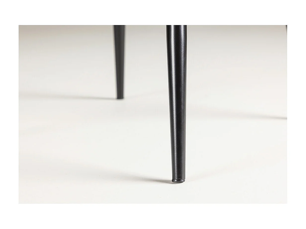 Polar Esszimmerstuhl Bouclé grau.