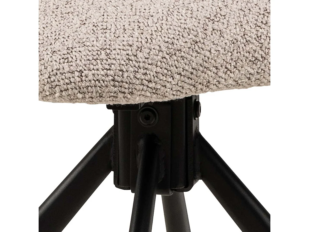 Poralo eetkamerstoel beige.