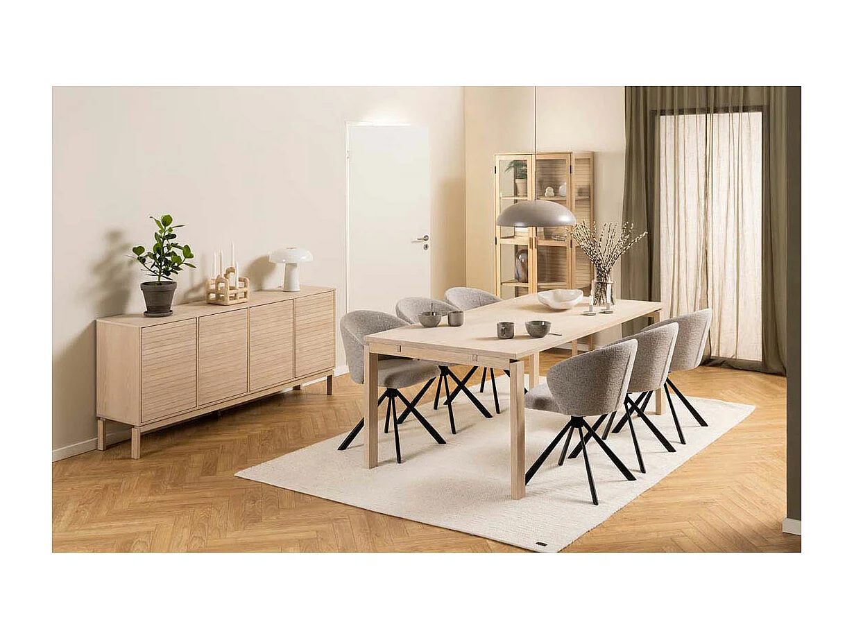 Poralo eetkamerstoel beige.