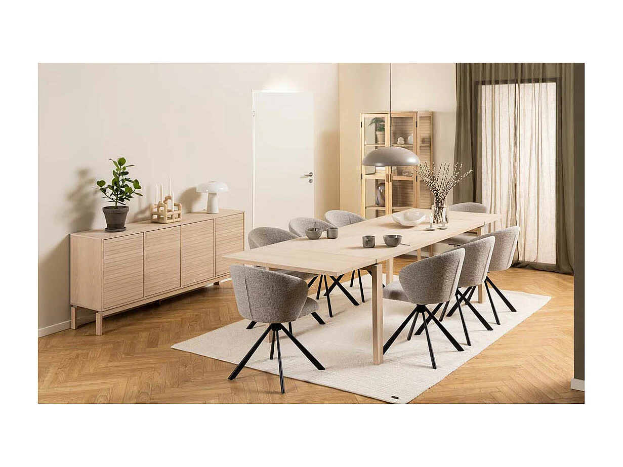 Poralo eetkamerstoel beige.