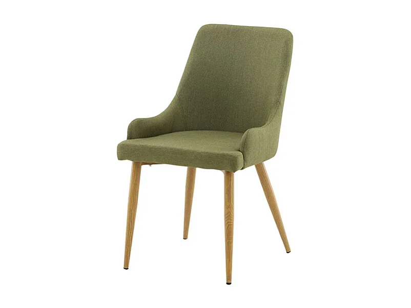 Plaza chaise de salle à manger vert.