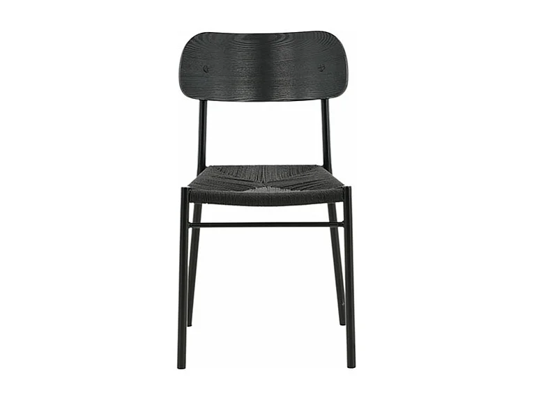Polly eetkamerstoel zwart.