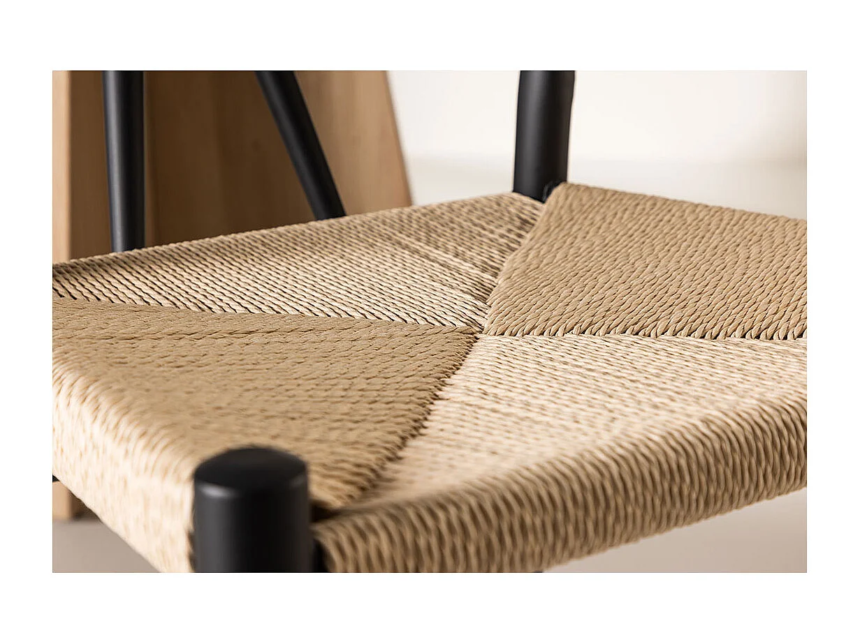 Alfons Esszimmerstuhl schwarz.