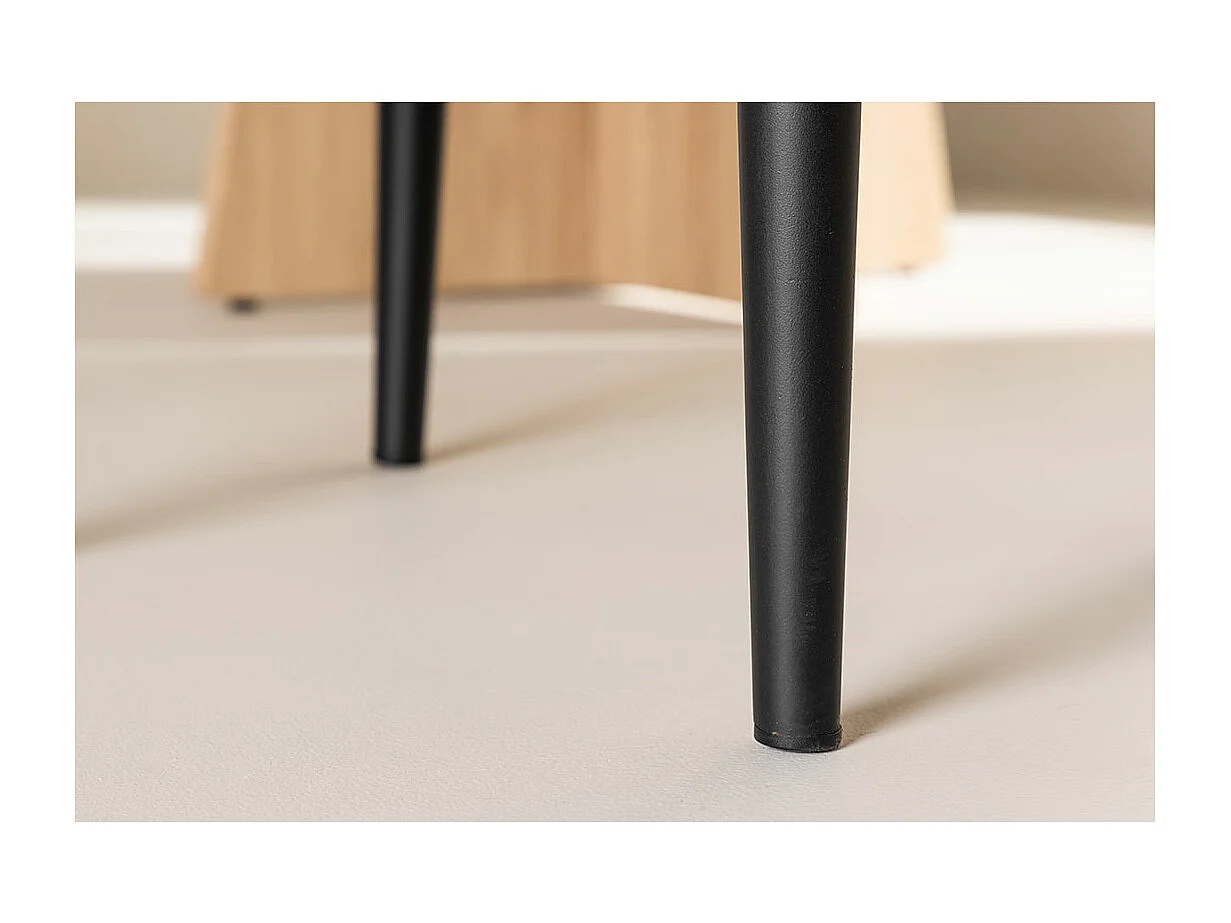 Alfons Esszimmerstuhl schwarz.