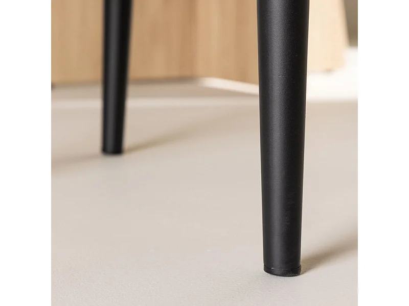 Alfons Esszimmerstuhl schwarz.