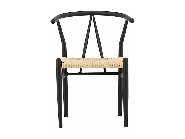 Alfons chaise de salle à manger noir.