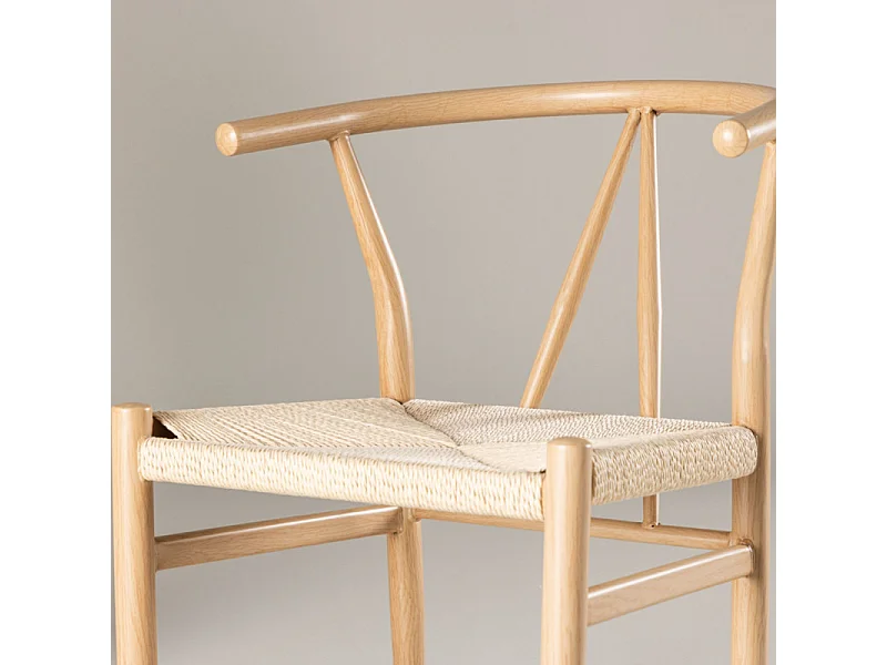 Alfons chaise de salle à manger beige.