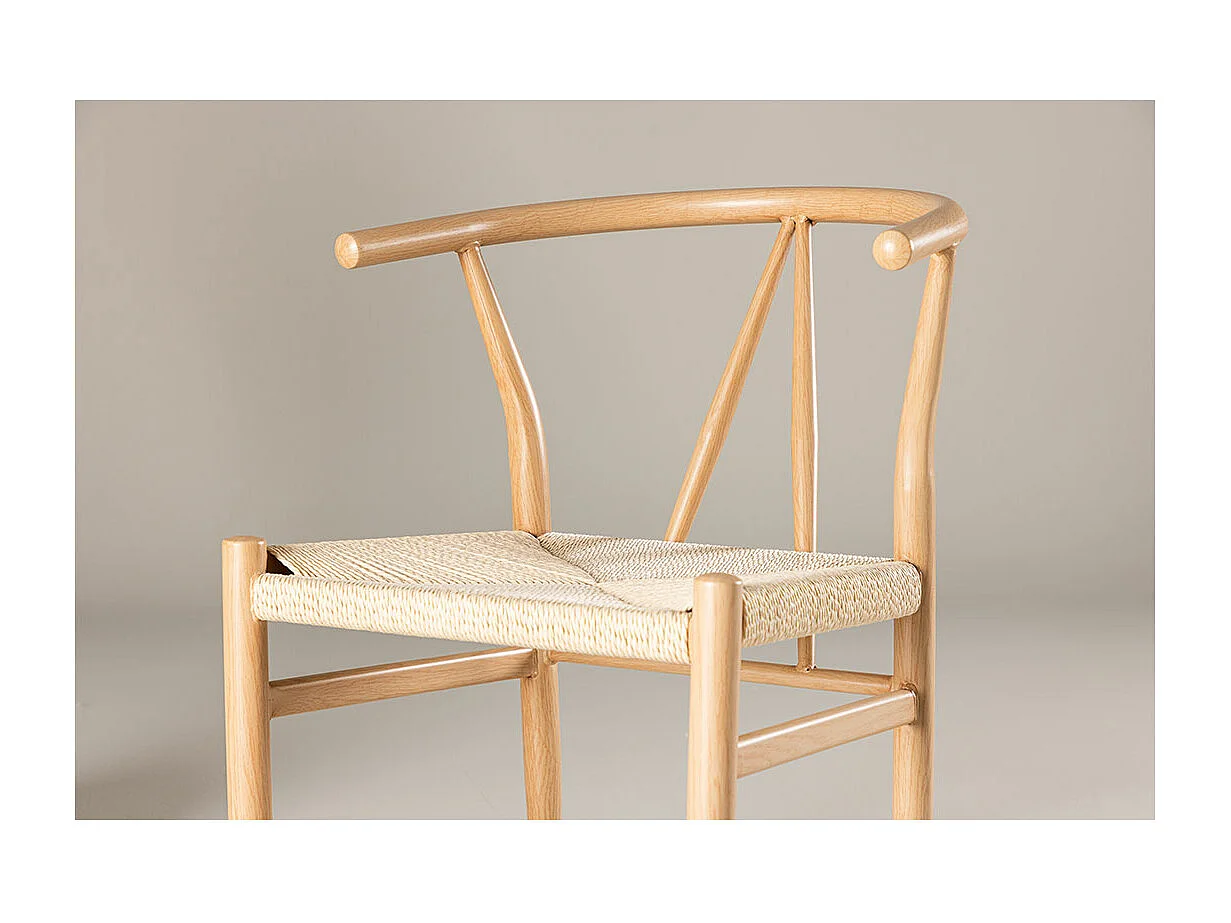 Alfons chaise de salle à manger beige.