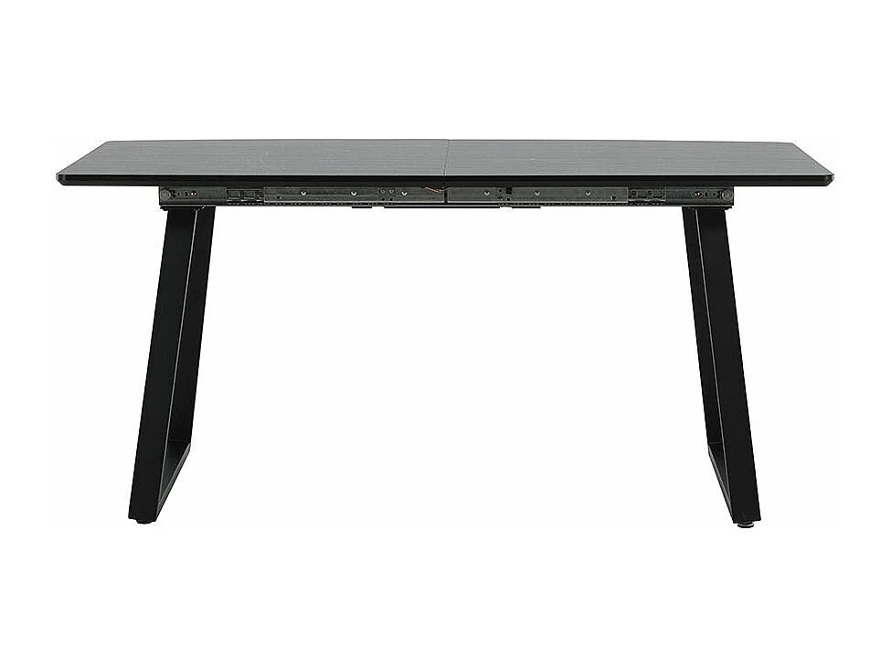 Inca Esstisch 85x160 cm schwarz.