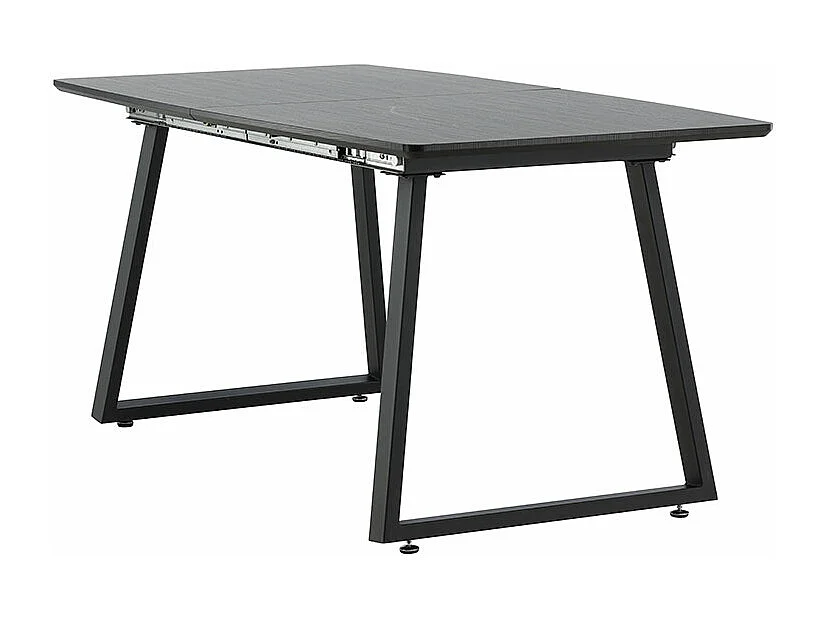 Inca Esstisch 85x160 cm schwarz.