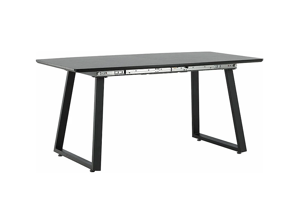 Table à Manger Extensible "Inca" 160-200cm Noir