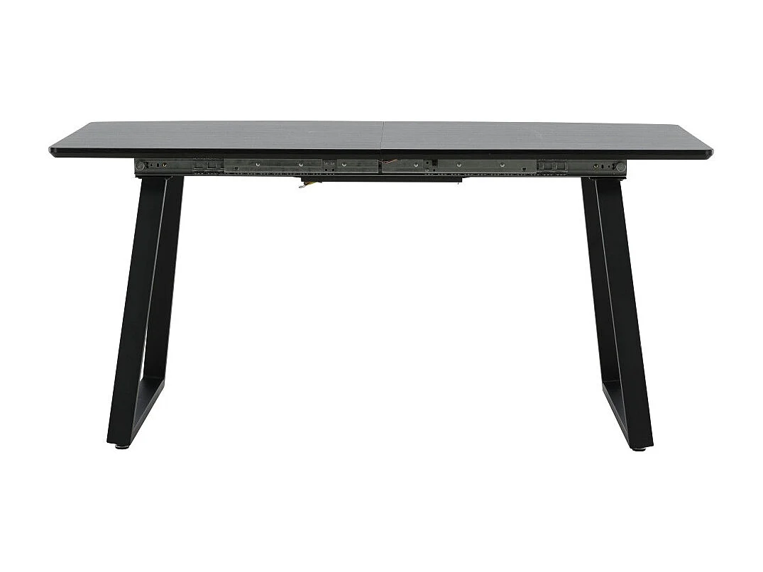 Inca eetkamertafel 85x160 cm zwart.