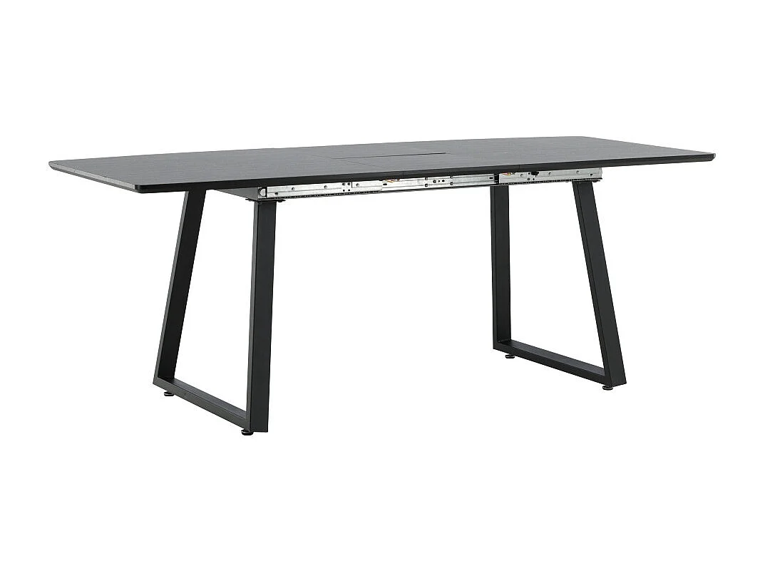 Inca eetkamertafel 85x160 cm zwart.