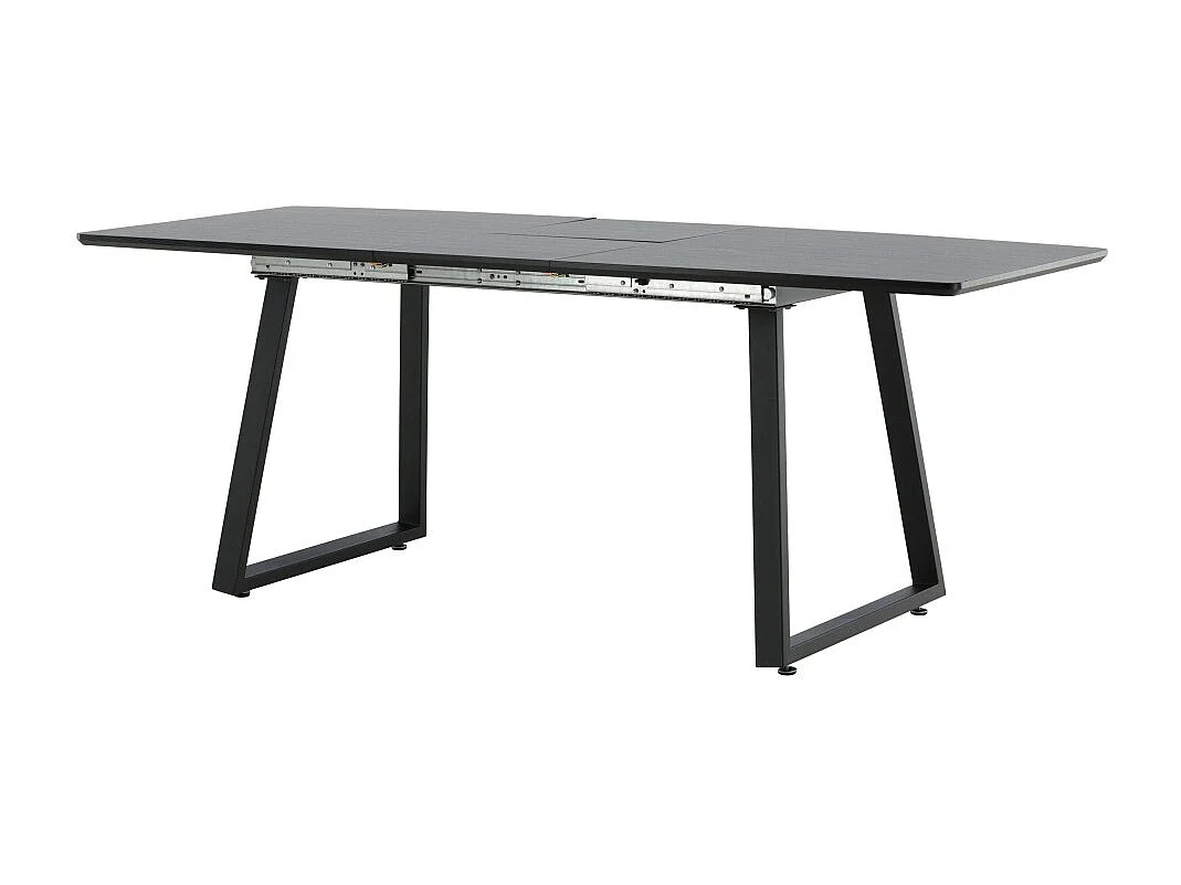 Inca eetkamertafel 85x160 cm zwart.