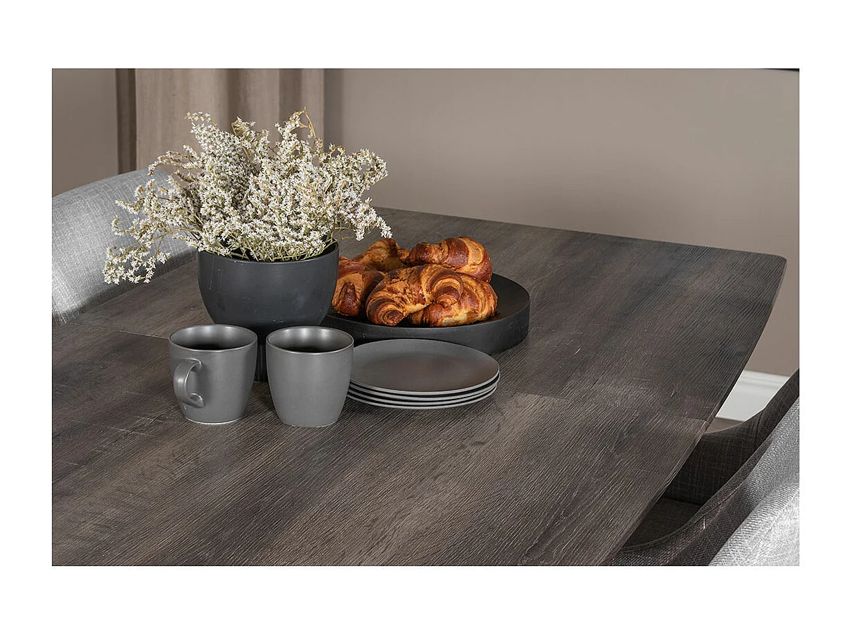 Table à Manger Extensible "Inca" 160-200cm Naturel