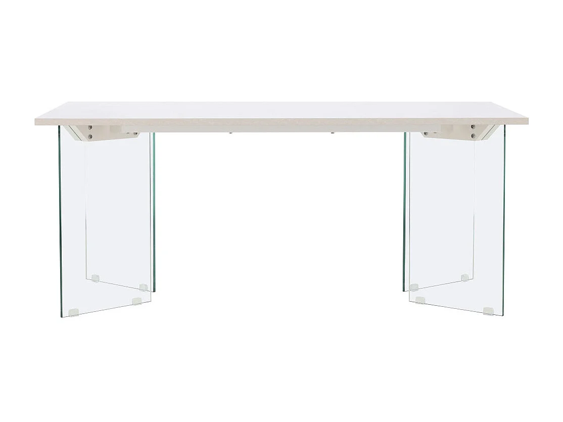 Table à Manger Design "Ester"180cm Gris Clair