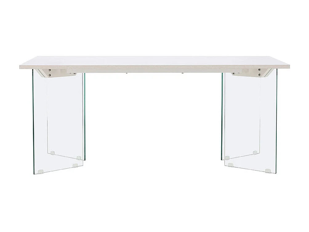 Ester table de salle à manger 90x180 cm gris clair.