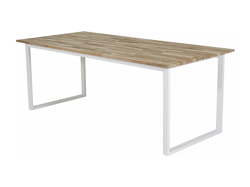 Cirebon eetkamertafel 90x200 cm naturel.