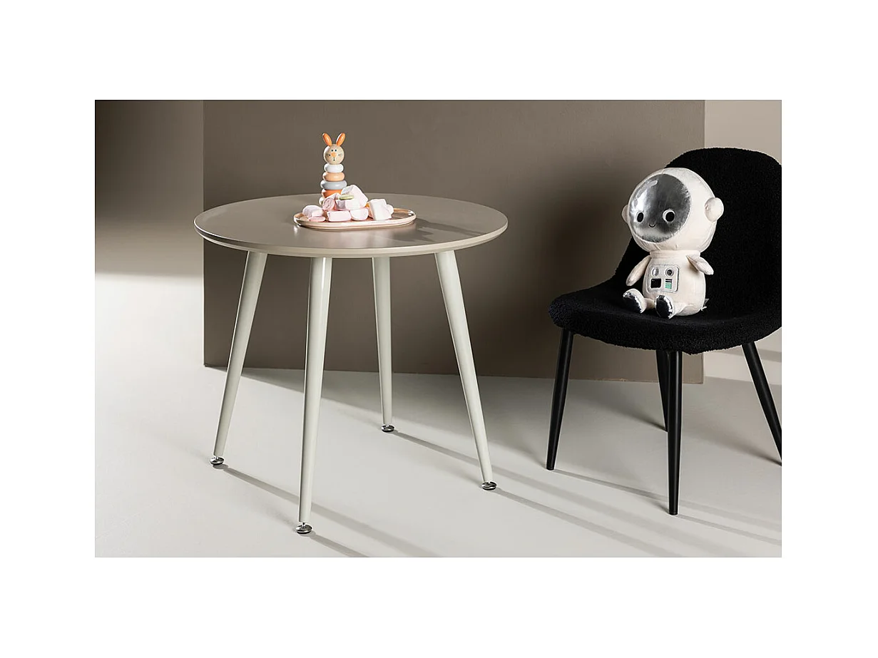 Table Enfant Design "Plaza" 60cm Beige