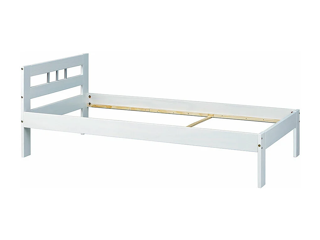 Fank Lit 90x200 cm,blanc.