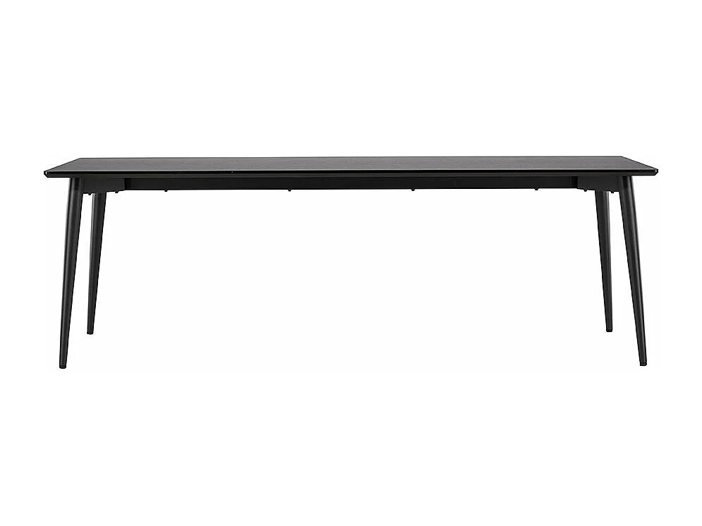 Ellis eetkamertafel 85x230 cm zwart.