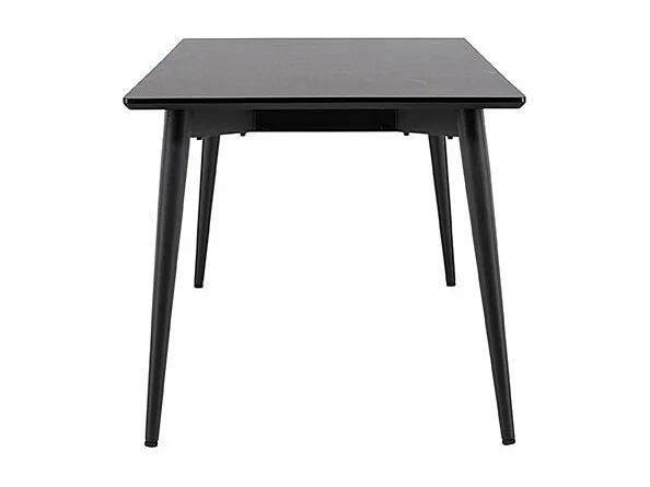 Ellis eetkamertafel 85x230 cm zwart.