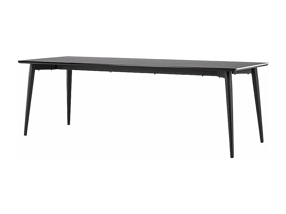 Table à Manger Design "Ellis" 230cm Noir