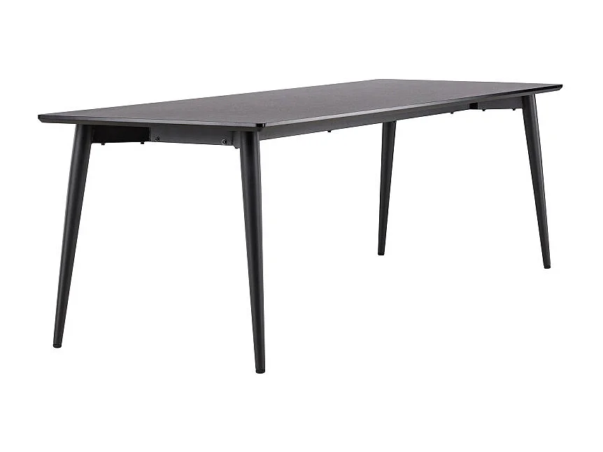 Ellis Esstisch 85x230 cm schwarz.