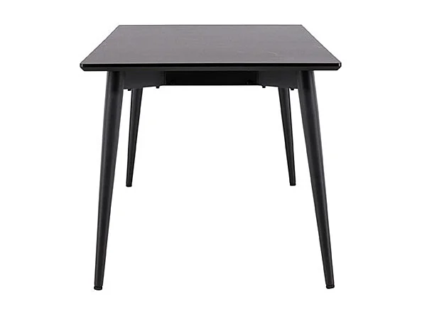 Ellis table de salle à manger 85x230 cm noir.