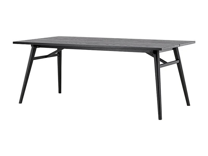 Table à Manger Design "Sleek" 195cm Noir