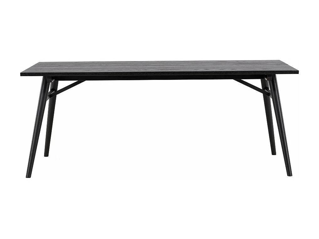 Table à Manger Design "Sleek" 195cm Noir