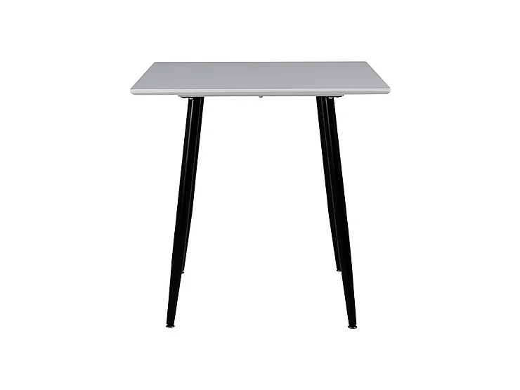 Table à Manger "Polar" 75cm Blanc & Noir