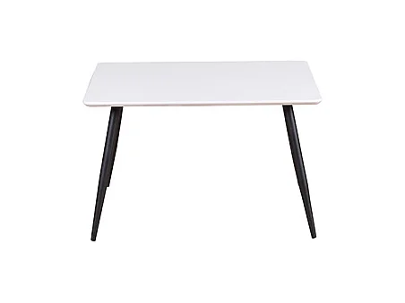 Table Enfant "Plaza" 60x80cm Blanc & Noir