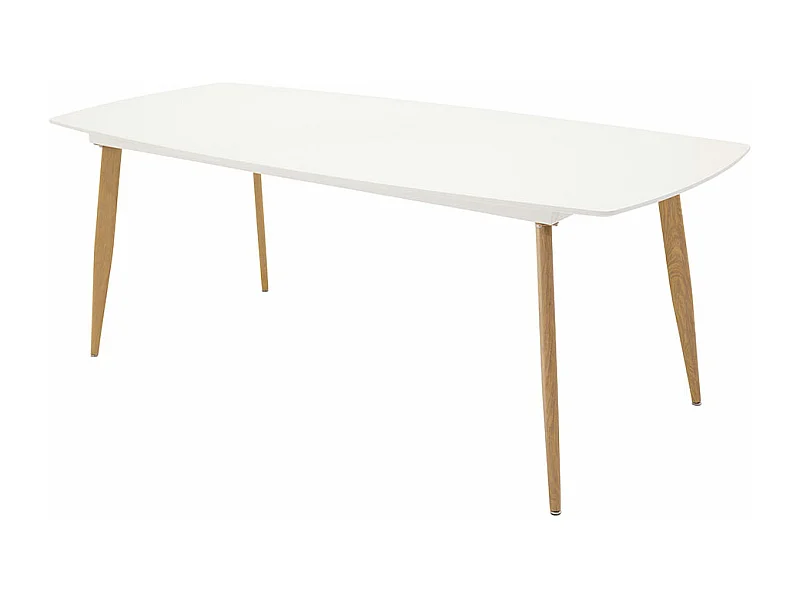 Polar Esstisch 100x240 cm weiß.