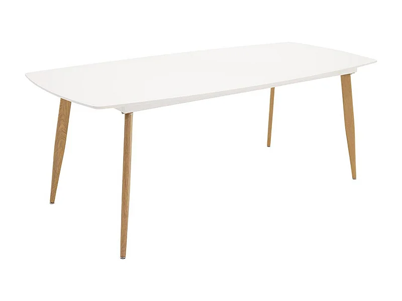 Polar Esstisch 100x240 cm weiß.