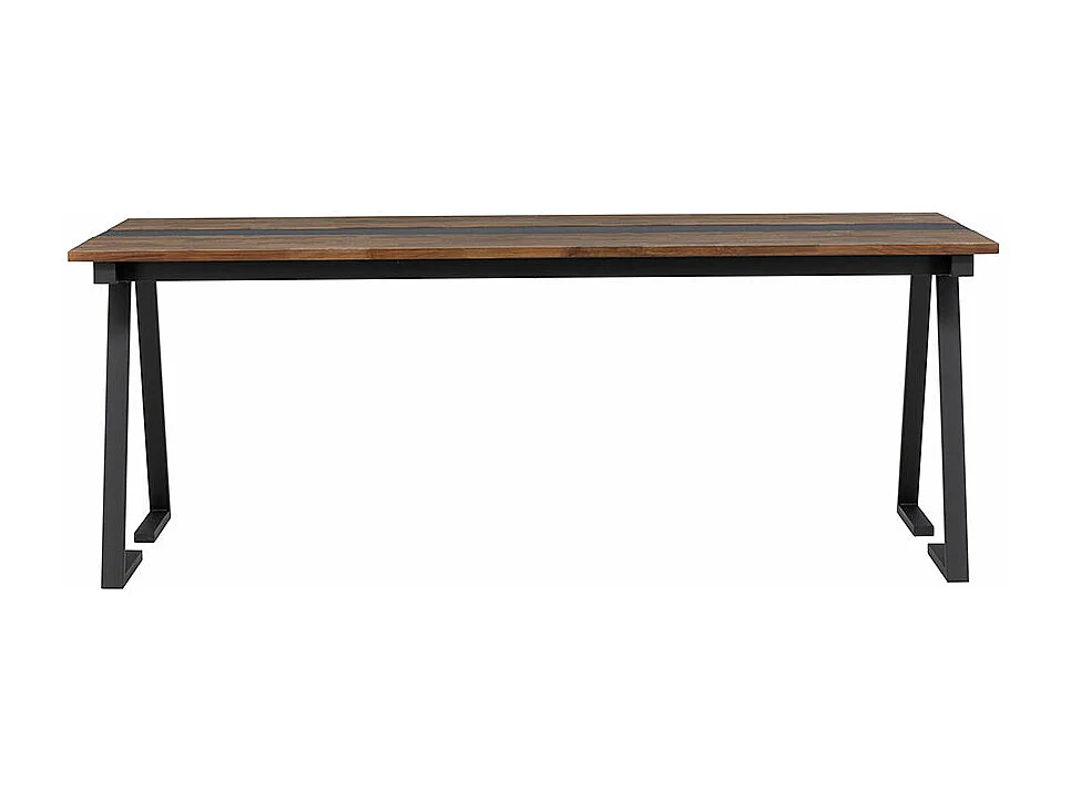 Table à Manger en Teck "Jakarta" 200cm Marron