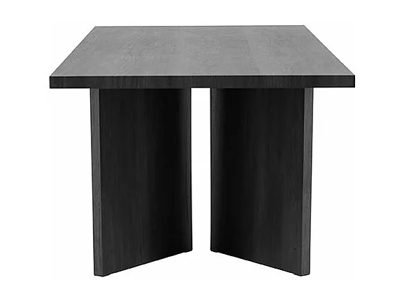 Bassholmen eetkamertafel 100x240 cm zwart.