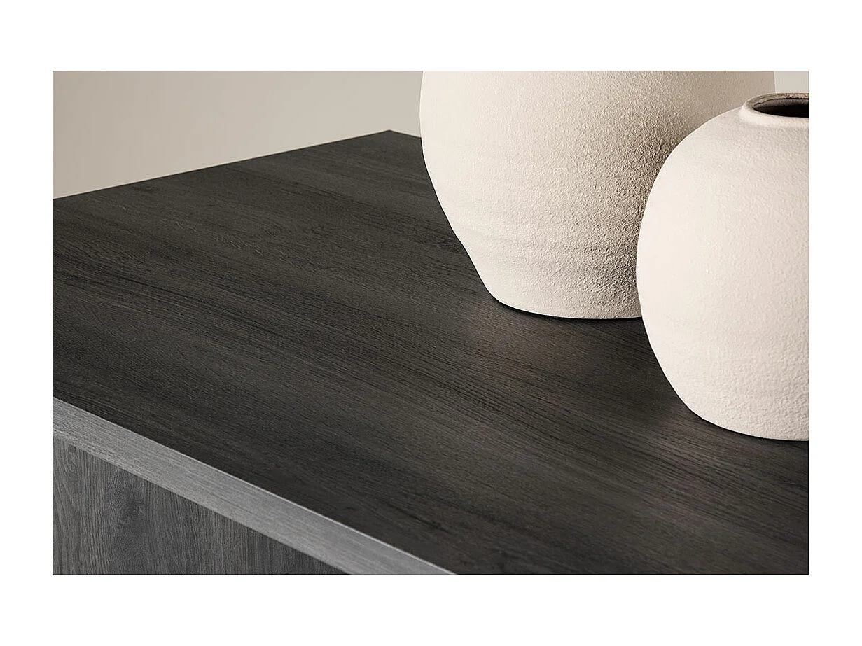 Table à Manger Design "Bassholmen" 240cm Noir