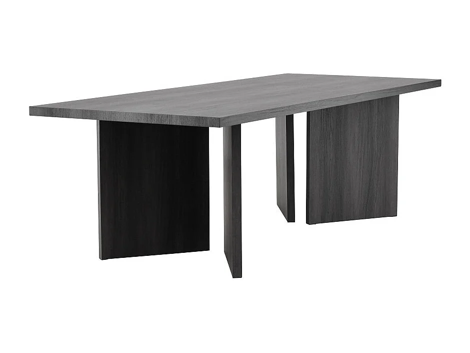 Table à Manger Design "Bassholmen" 240cm Noir