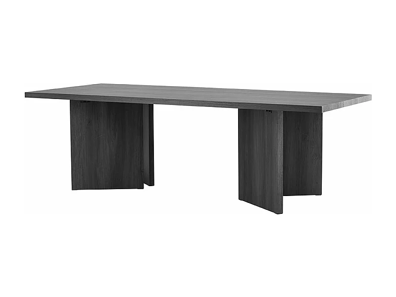 Bassholmen eetkamertafel 100x240 cm zwart.