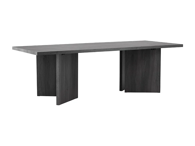 Table à Manger Design "Bassholmen" 240cm Noir