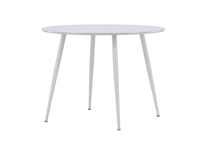 Table à Manger Design "Plaza" 100cm Gris