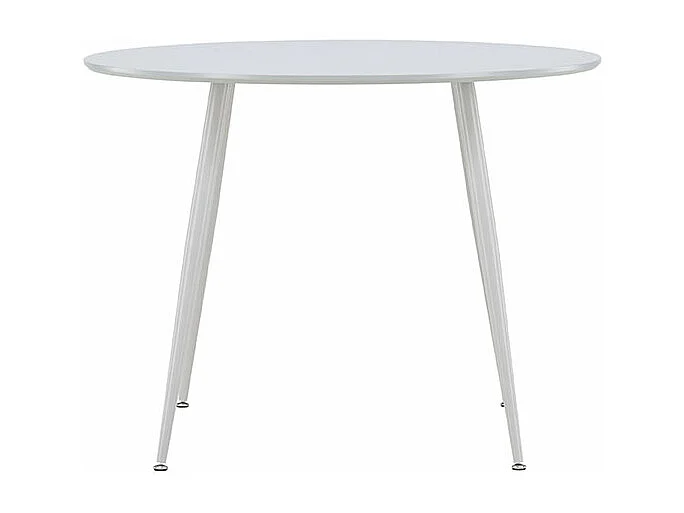 Plaza eetkamertafel Ø100 cm grijs.