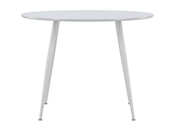Plaza table de salle à manger Ø100 cm gris.
