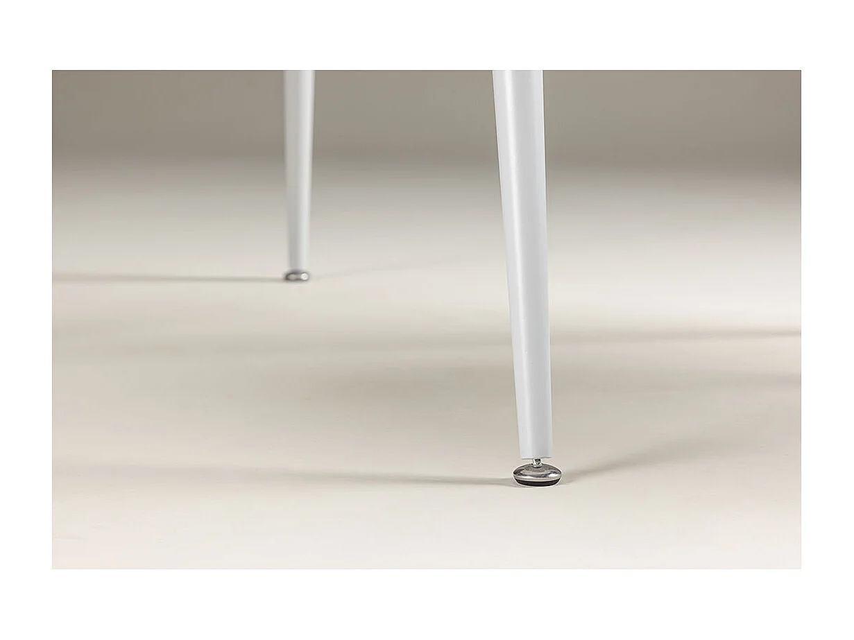 Plaza table de salle à manger Ø100 cm gris.