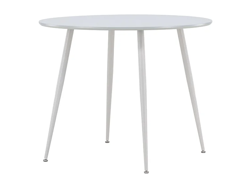 Table à Manger Design "Plaza" 100cm Gris