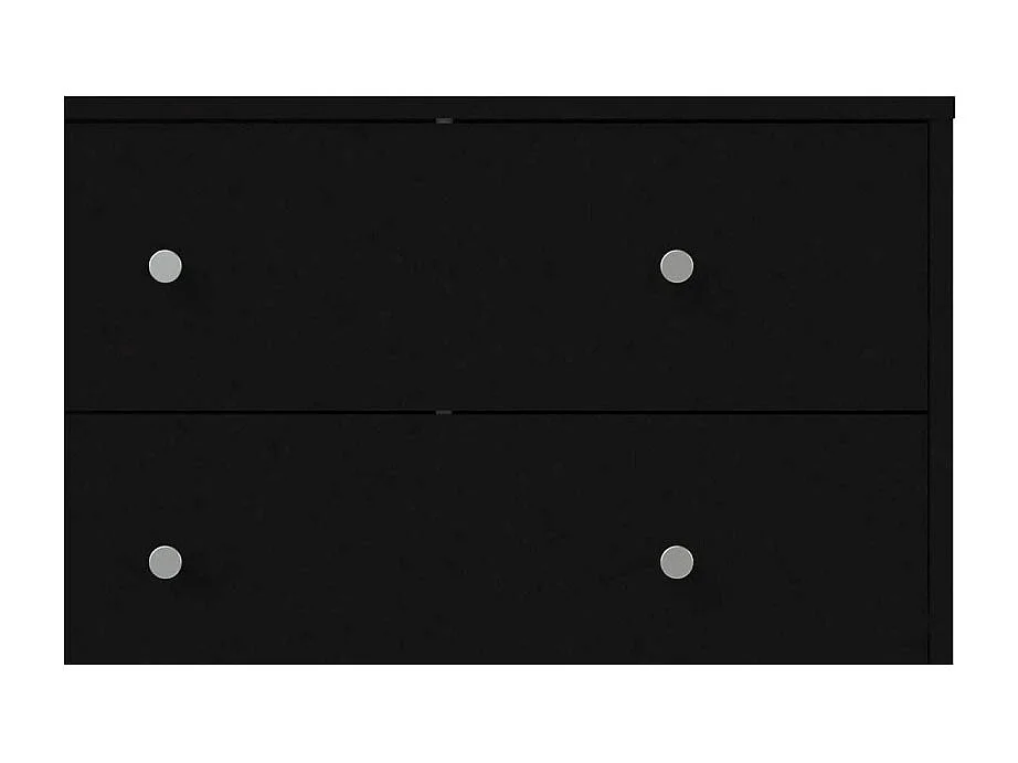 Maria Commode à 3 tiroirs, noir.