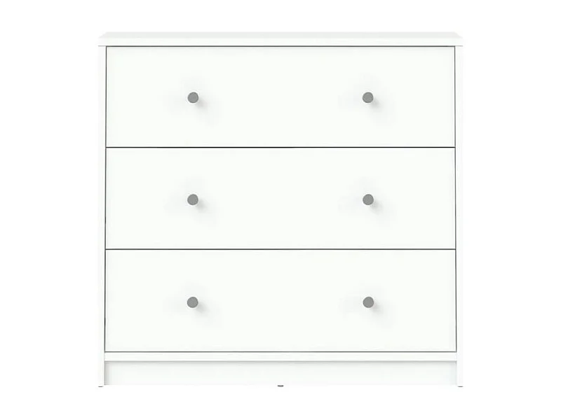 Maria Commode à 3 tiroirs, blanc.